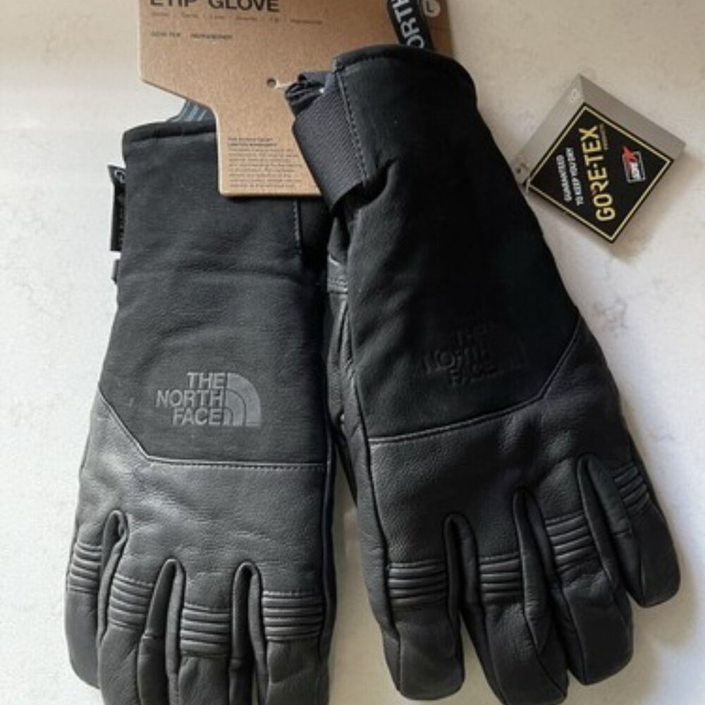 The North Face IL SOLO GTX ETIP Black Glove Unisex Size Large Goretex NWT